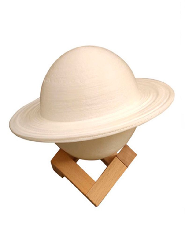 Lampara saturno 3d colores control remoto-0