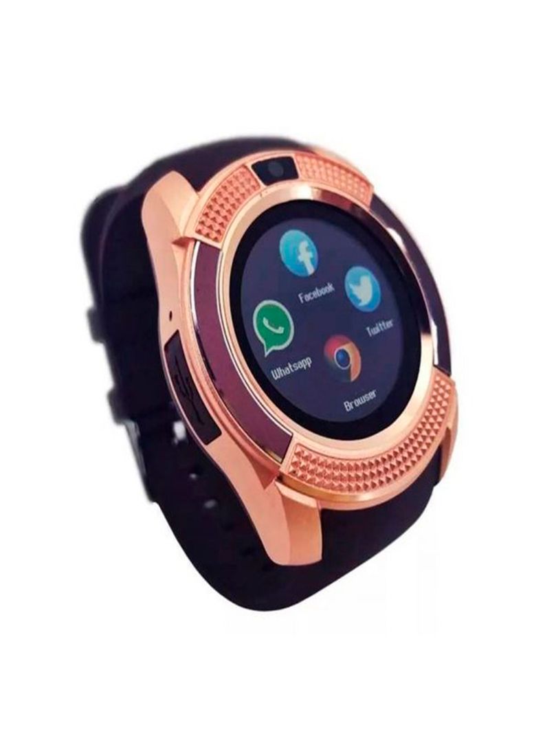 Smartwatch V8 dorado