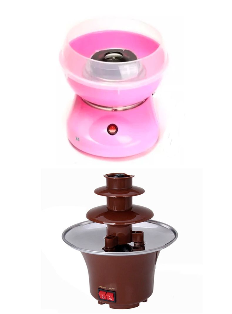 Maquina de algodón + mini chocolatera-0