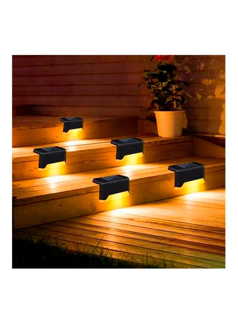 pack 16 luces led solar escaleras ext -2