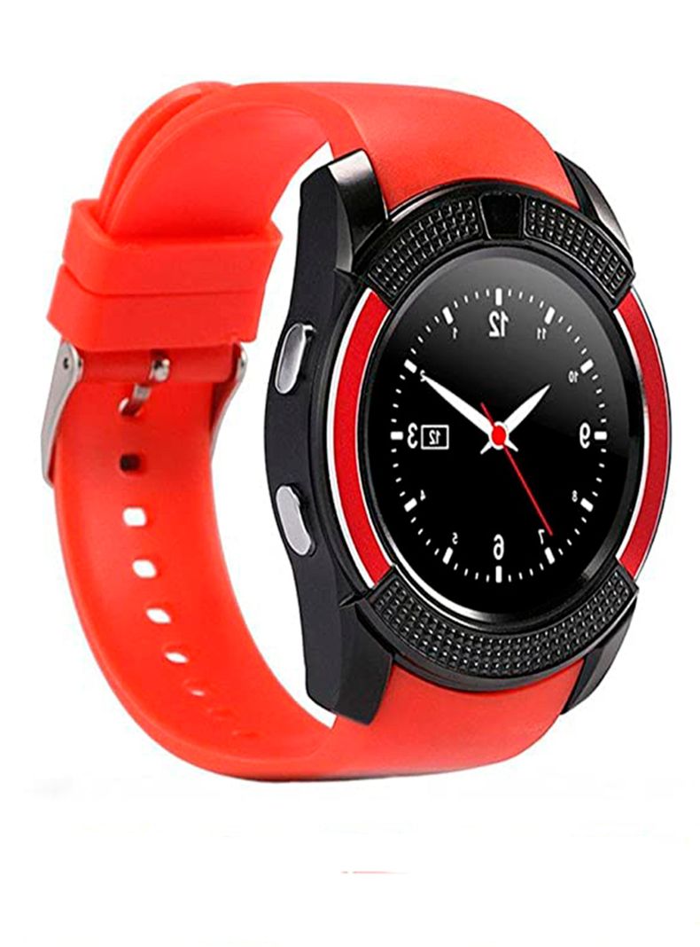 Smartwatch V8 rojo-0