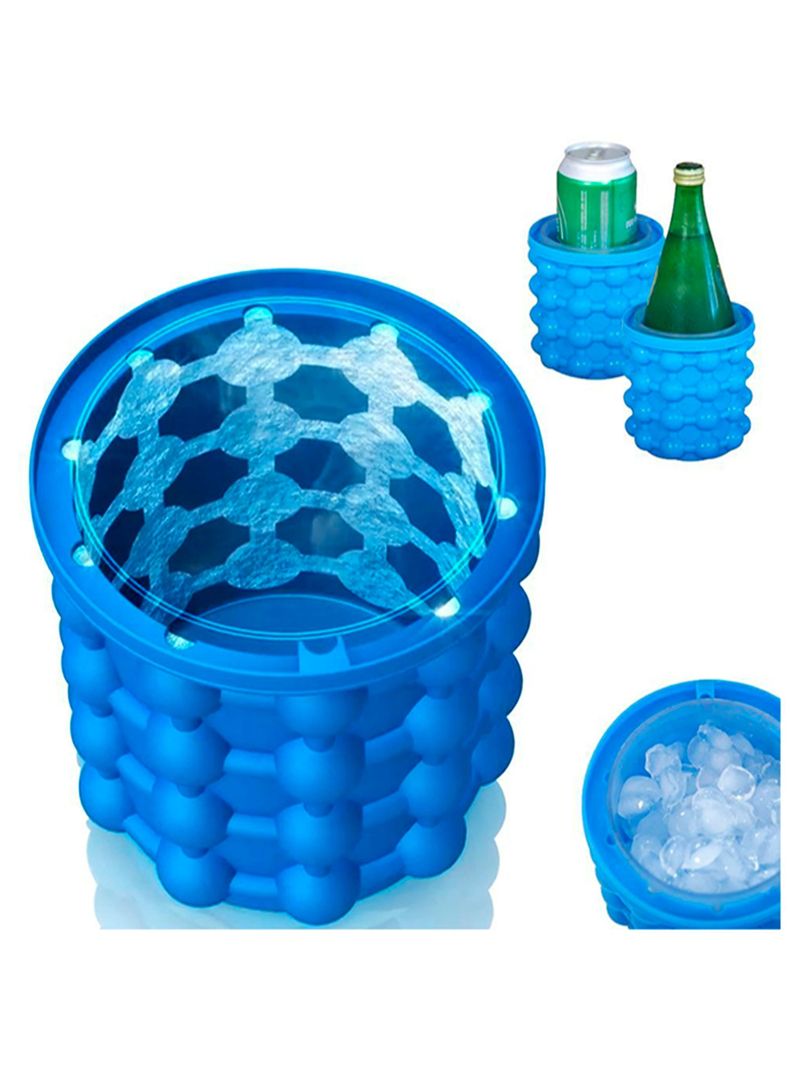 hielera cubetera silicona 2 en 1 -2