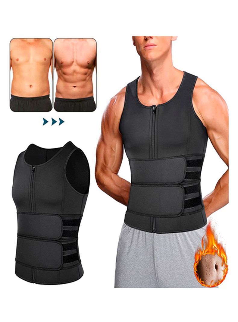 Camiseta sauna compresion corrector de postura -1