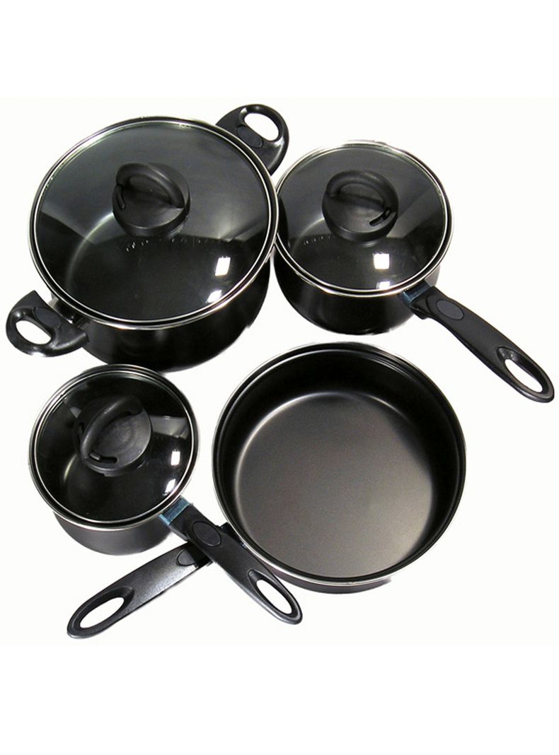 bateria de cocina 7 piezas acero carbono-2