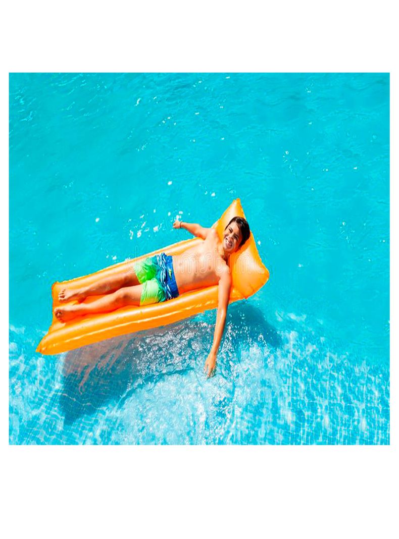  flotador colchoneta inflable piscina -1