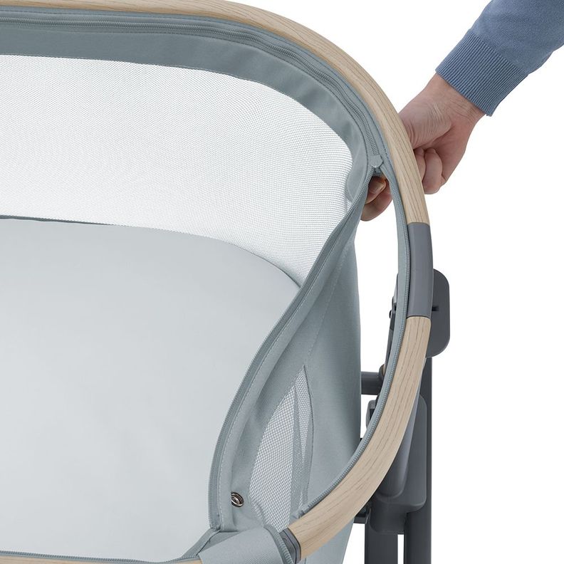 Cuna Colecho Lora Air Beyond Grey Maxi Cosi-7