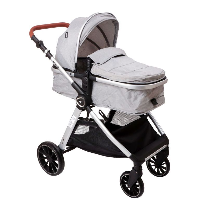 Coches Travel System Romanzo X1-D Gris Infanti-2