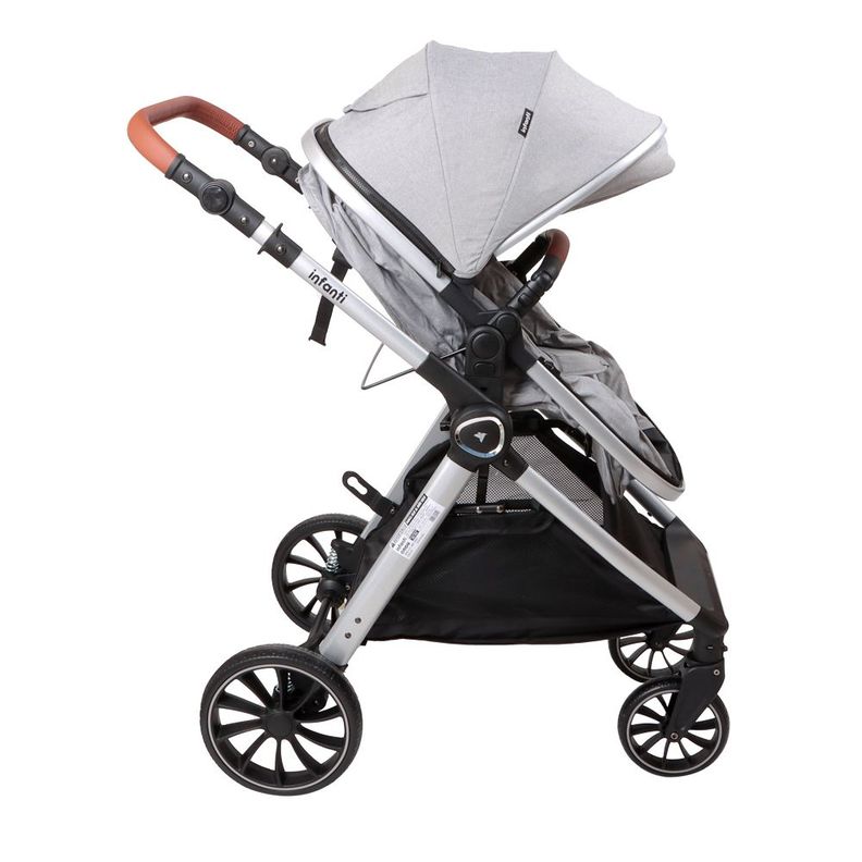 Coches Travel System Romanzo X1-D Gris Infanti-3