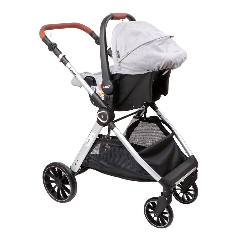 Coches Travel System Romanzo X1-D Gris Infanti-4