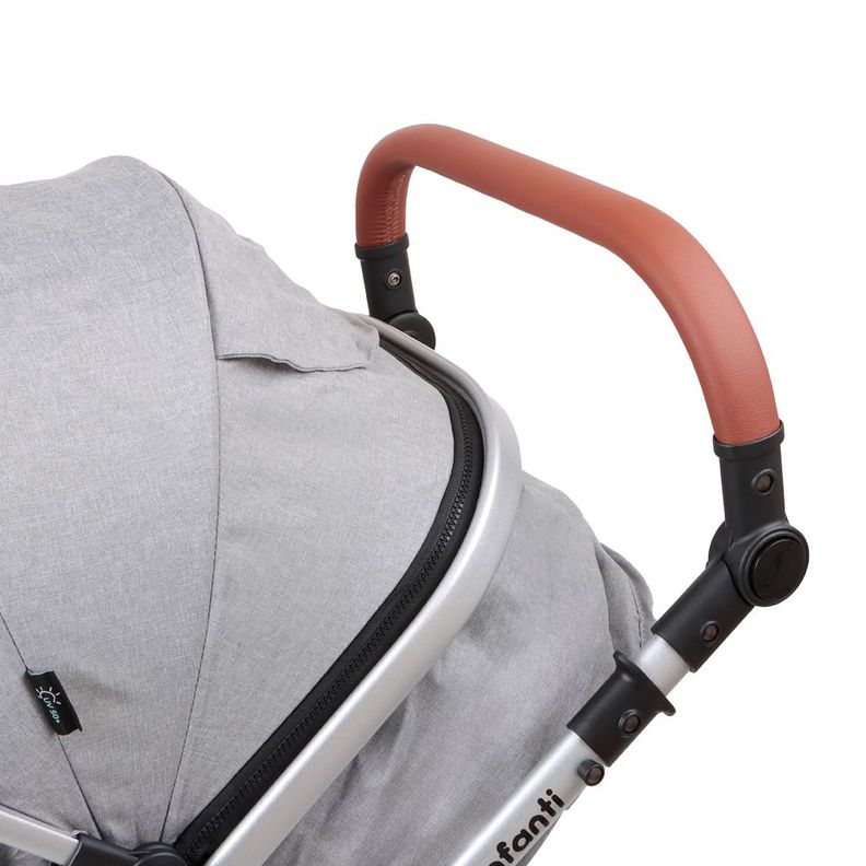 Coches Travel System Romanzo X1-D Gris Infanti-5