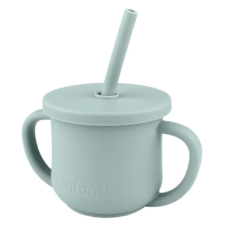 Vaso 2 en 1 Con Asas Azul Infanti-0