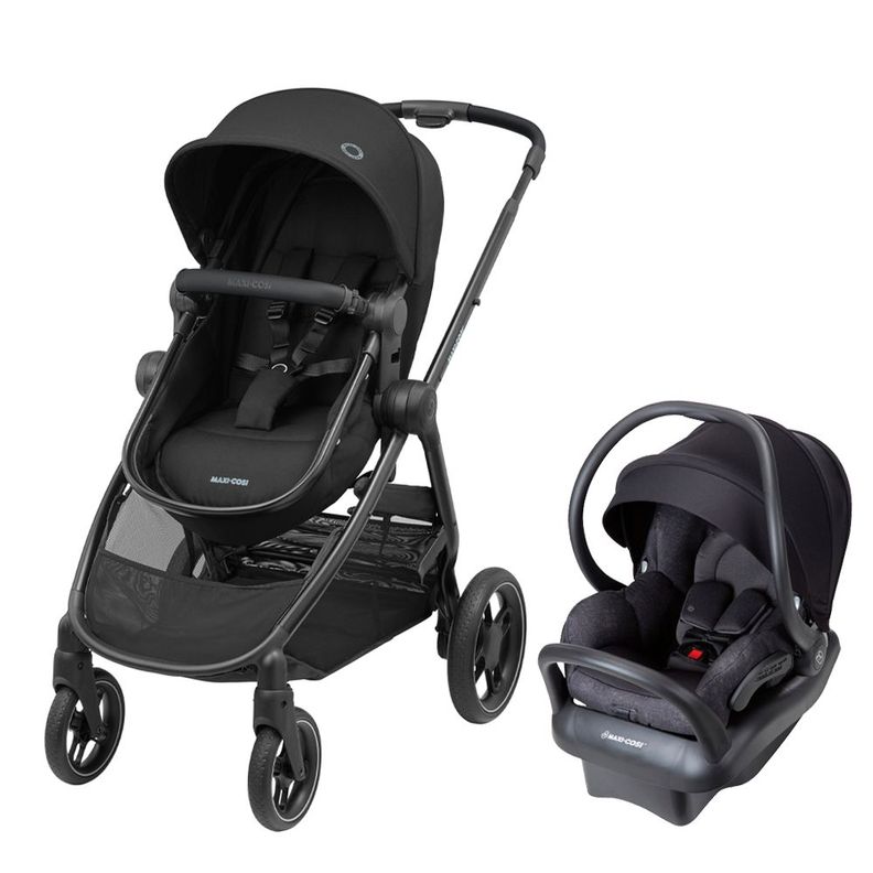 Coche Travel System Zelia 3 Essential Black Maxi Cosi-0