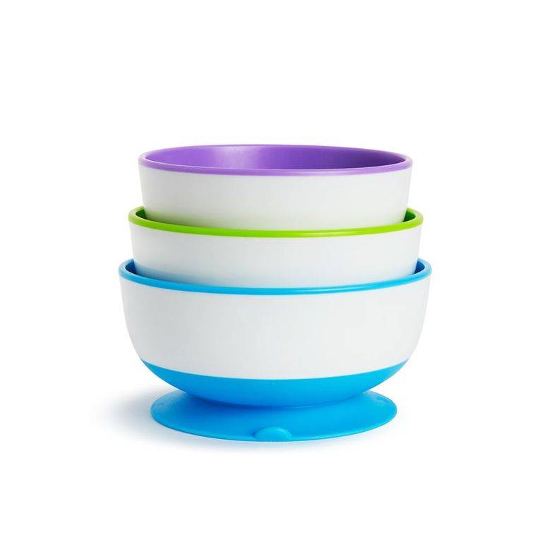Set De 3 Bowls Con Antideslizante Munchkin-0
