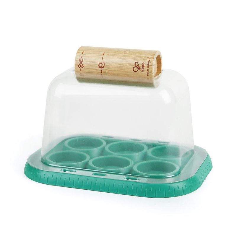 Juego Invernadero Growing Gardeners Greenhouse Hape Verde