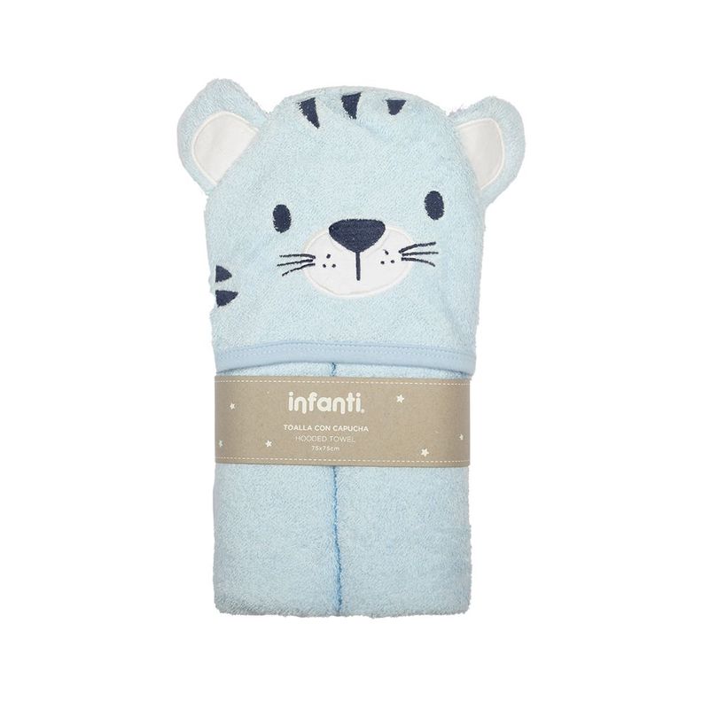 Toalla Capucha Tigre Infanti-1