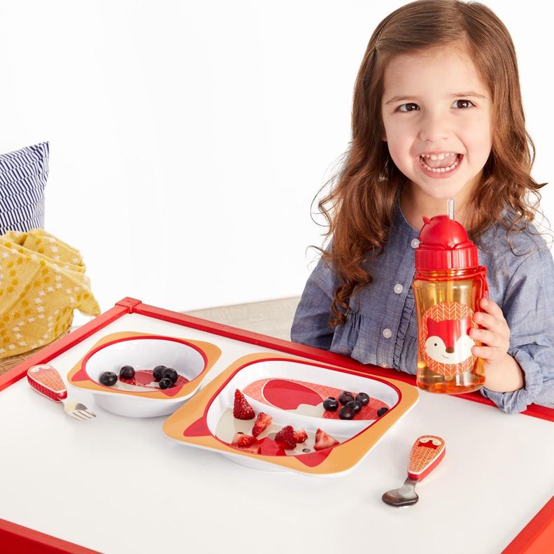 Set Cuchara Y Tenedor Zoo - Fox Skip Hop-2