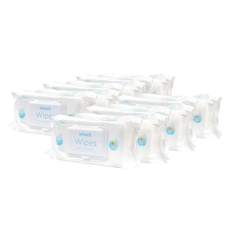 Caja 12 Toallas Húmedas Water Infanti-2