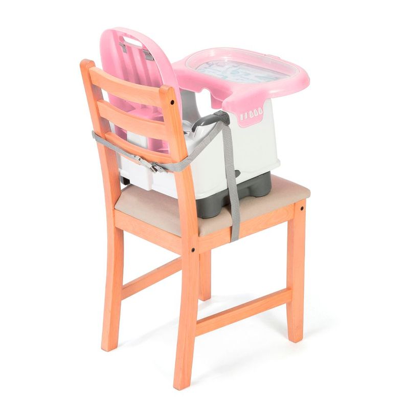 Silla Comer Booster Mila Pink Safety 1St-3