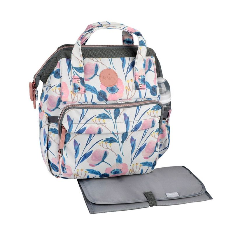 Mochila Pañalera Open Floral Infanti-4