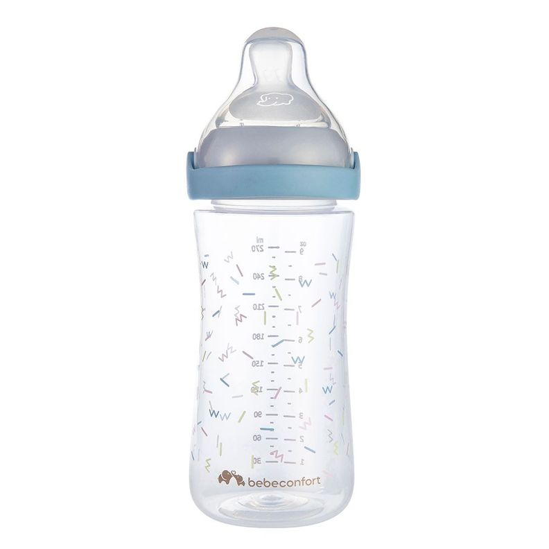 Mamadera Physio Air Confort 270ml Bebe Confort Celeste