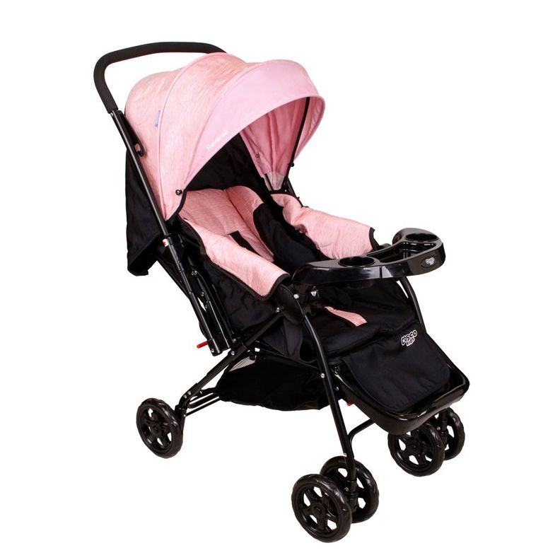 Coche Paseo Reverse Pink Cosco Rosado