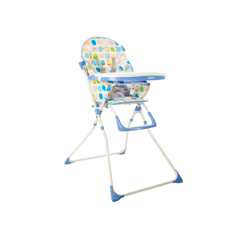Silla Comer Candy Zoo Blue Infanti-0