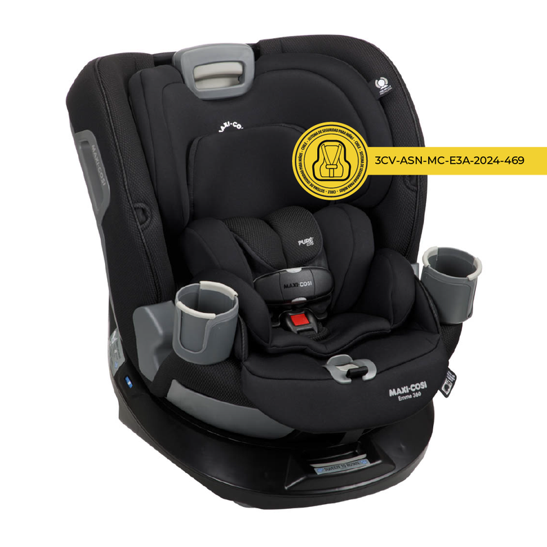 Silla de Auto Convertible Emme 360° Midnight Black Maxi Cosi-1