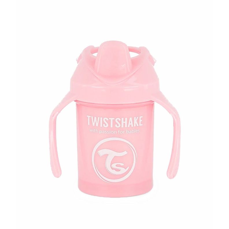 Vaso Twistshake Mini Cup 230ml 4+M Rosado Pastel