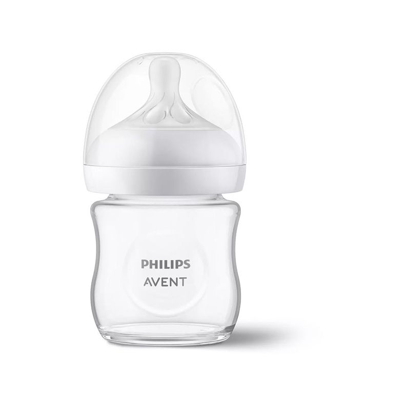Mamadera Vidrio Natural 3.0 120 Ml Philips Avent Blanco