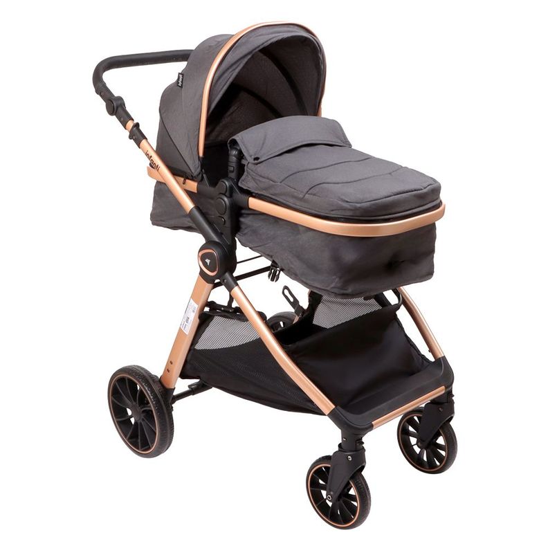 Coches Travel System Romanzo X1-D Negro Bronce Infanti-2