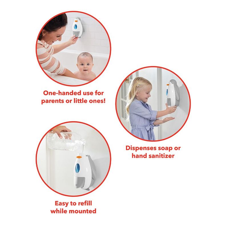 Soapster Soap & Sanitizer Dispenser Skip Hop-2