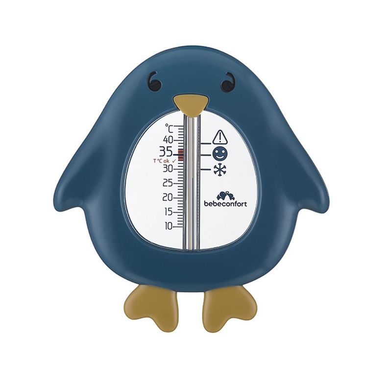 Termometro De Ducha Pinguino Azul Bebe Confort