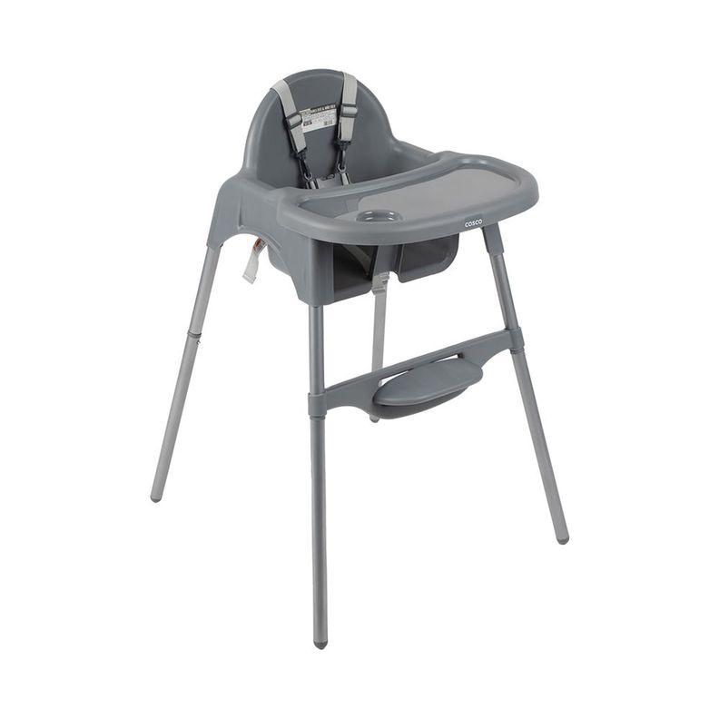 Silla Comer Cook Grey Cosco Gris