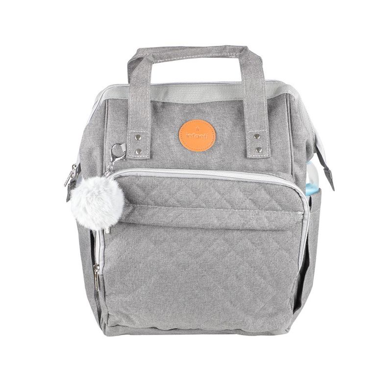 Mochila Pañalera Open Gris Infanti-1