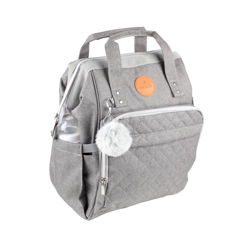 Mochila Pañalera Open Gris Infanti-2