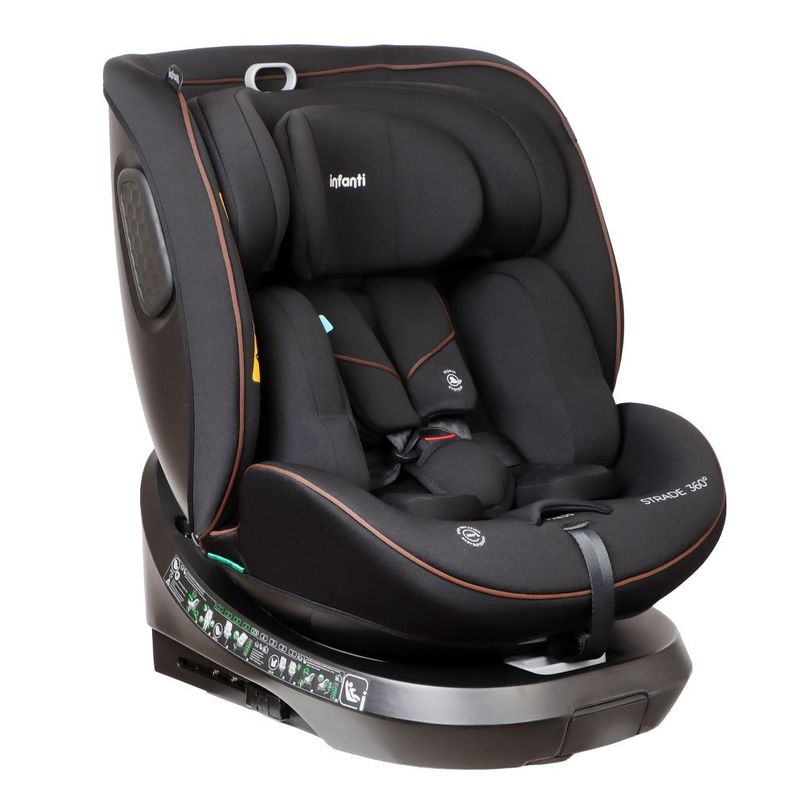 Silla Auto Convertible Strade 360 Black Infanti Negro