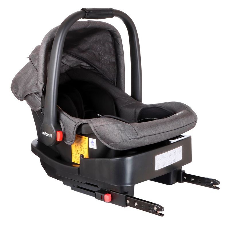 Coche Travel System Epic 6G Heather Grey Infanti-4