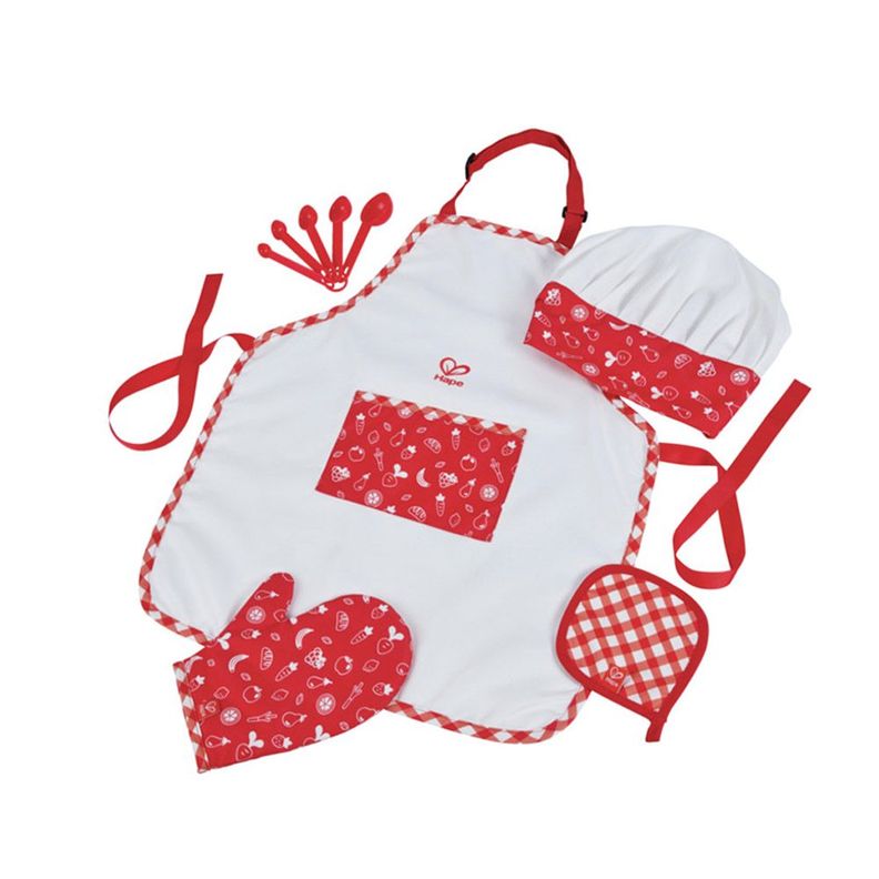 Set Mini Chef Hape Rojo