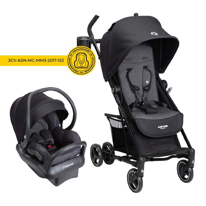 Coche Travel System Mara Xt  Essential Black-1