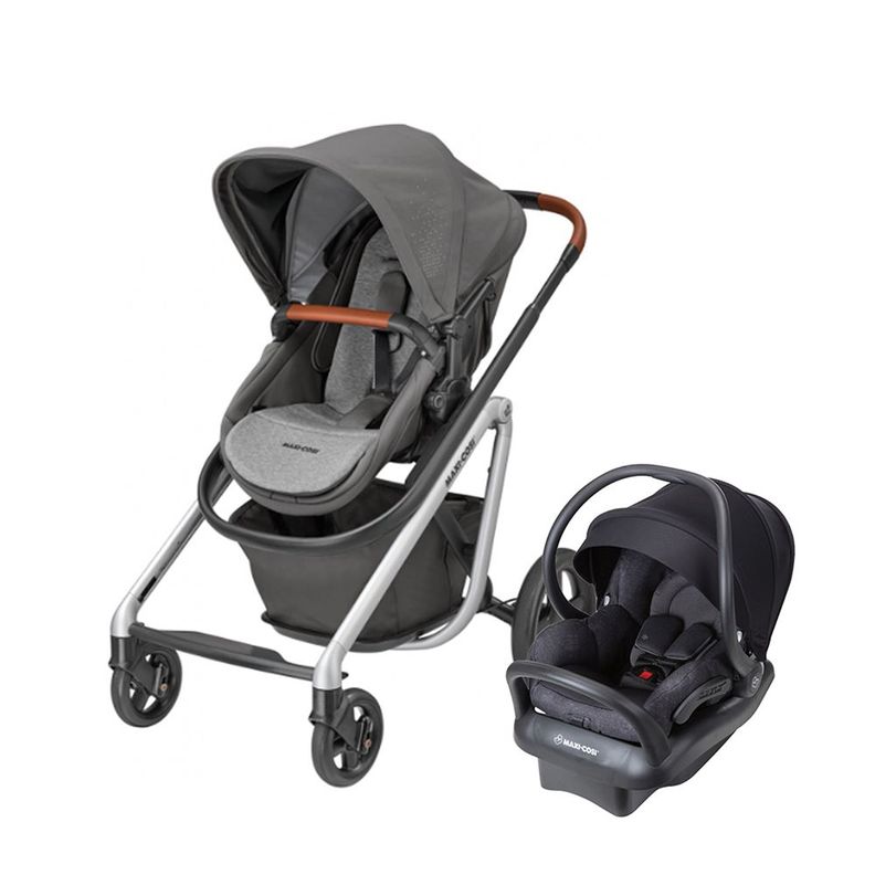 Coche Travel System Lila Nomad Grey/ Mico Max Maxi-Cosi-0