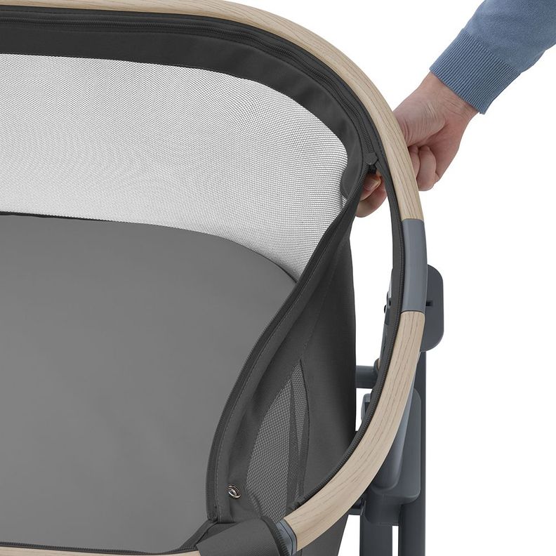 Cuna Colecho Lora Air Beyond Graphite Maxi Cosi-7