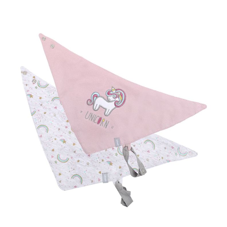 Bipack Baberos Impermeables Unicornio T24 Infanti-0