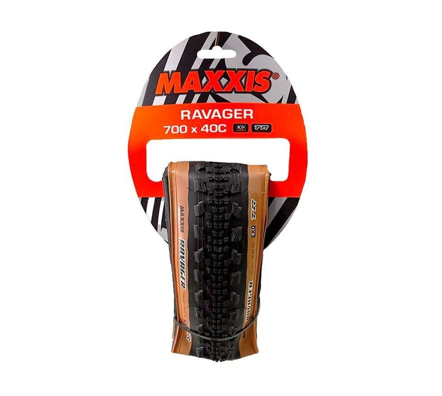 Neumático Maxxis Ravager Kevlar 700x40C EXO/TR/TANWALL-1