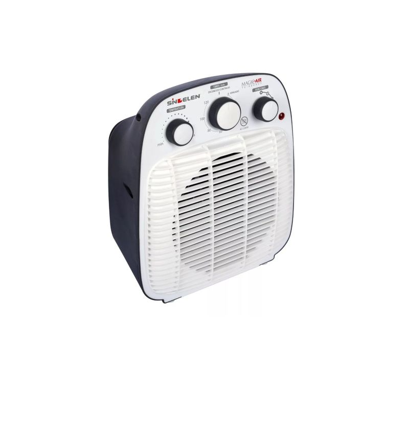 Estufa Electrica Calefactor Termoventilador Sindelen + Timer-4