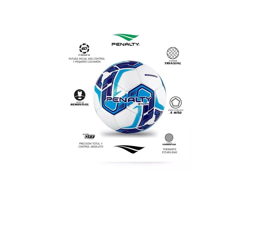 Balon Futbolito Baby Futbol N° 4 Penalty Storm Bote Medio-1