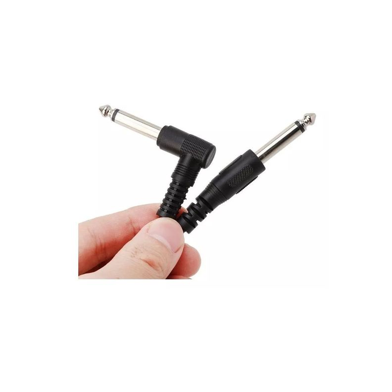 Cable Guitarra Bajo Instrumento Amplificador 5mts Jack 6,3mm-1