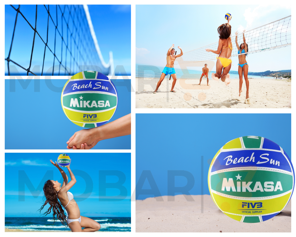 Pelota Volleyball Balon Voleibol Voley Volei Mikasa Beachsun-6