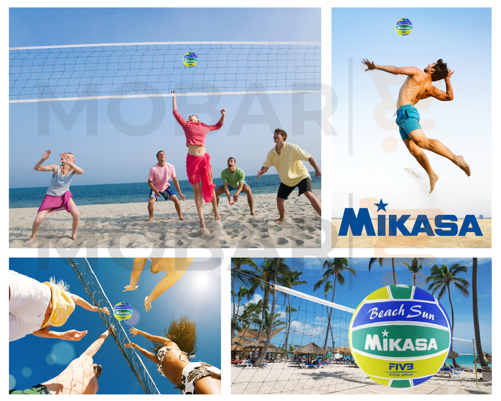 Pelota Volleyball Balon Voleibol Voley Volei Mikasa Beachsun-7