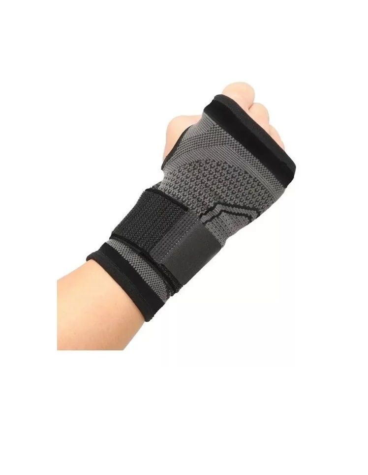 Muñequera Elastica Soporte Compresión Ortopedica Muñeca Mano-3