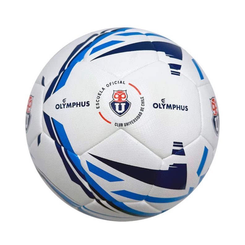Balon Futbol Escuela U De Chile N5 Oficial Olymphus Bote Alto